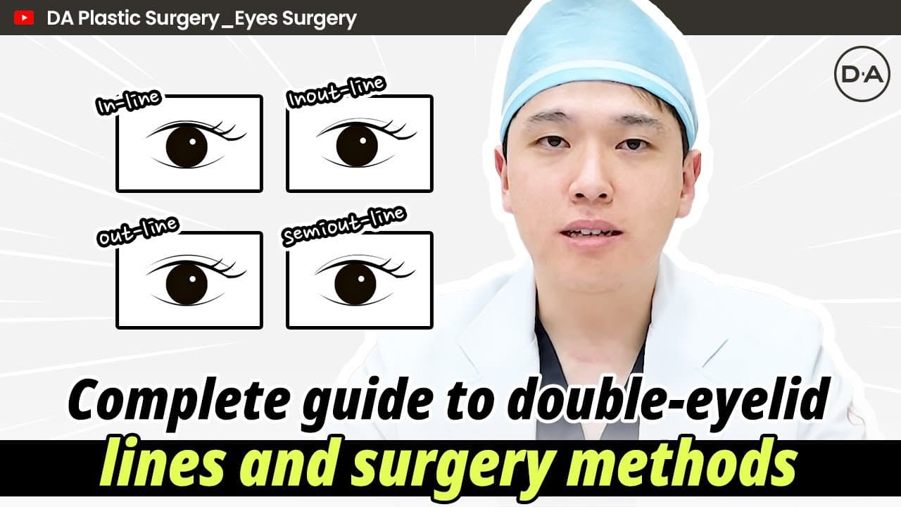 [DA Plastic Surgery Korea] Complete Guide to Double Eyelids. Let's Find Out!