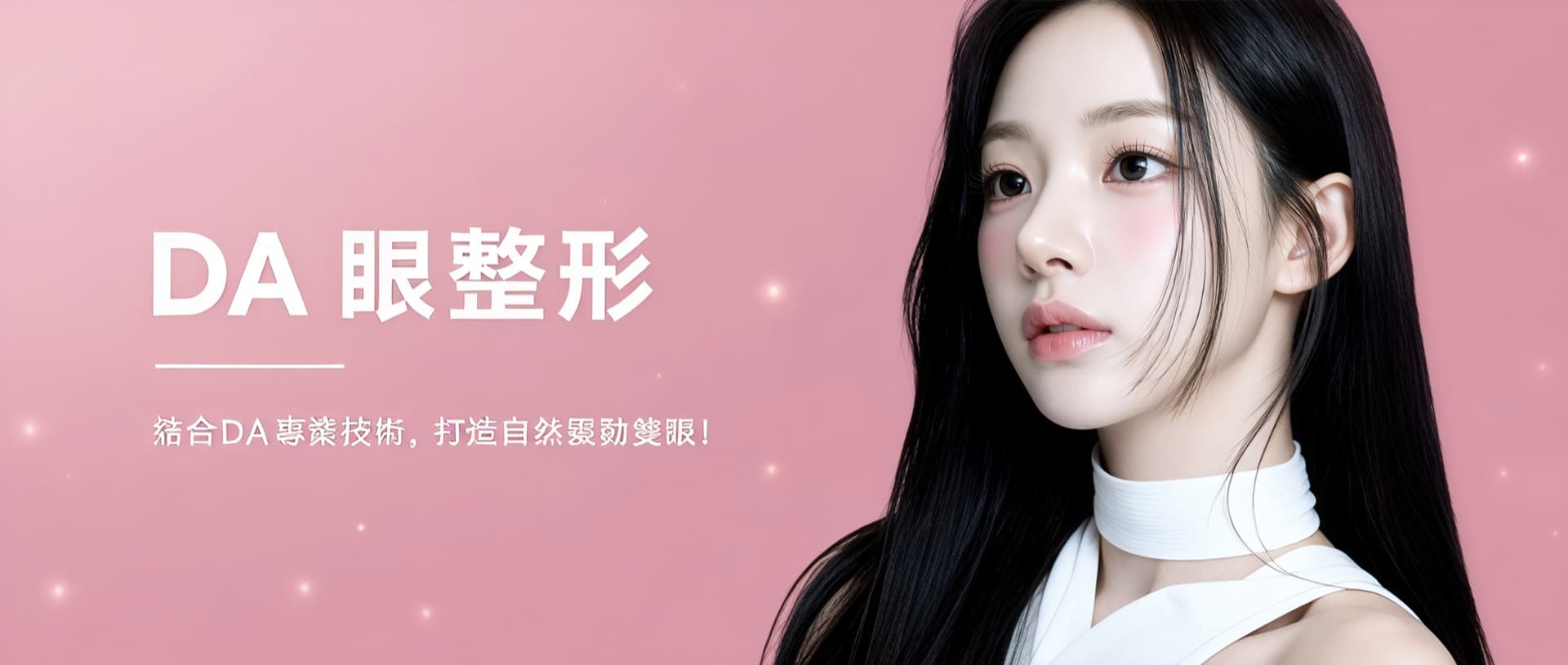 DA 整形外科 宣傳橫幅