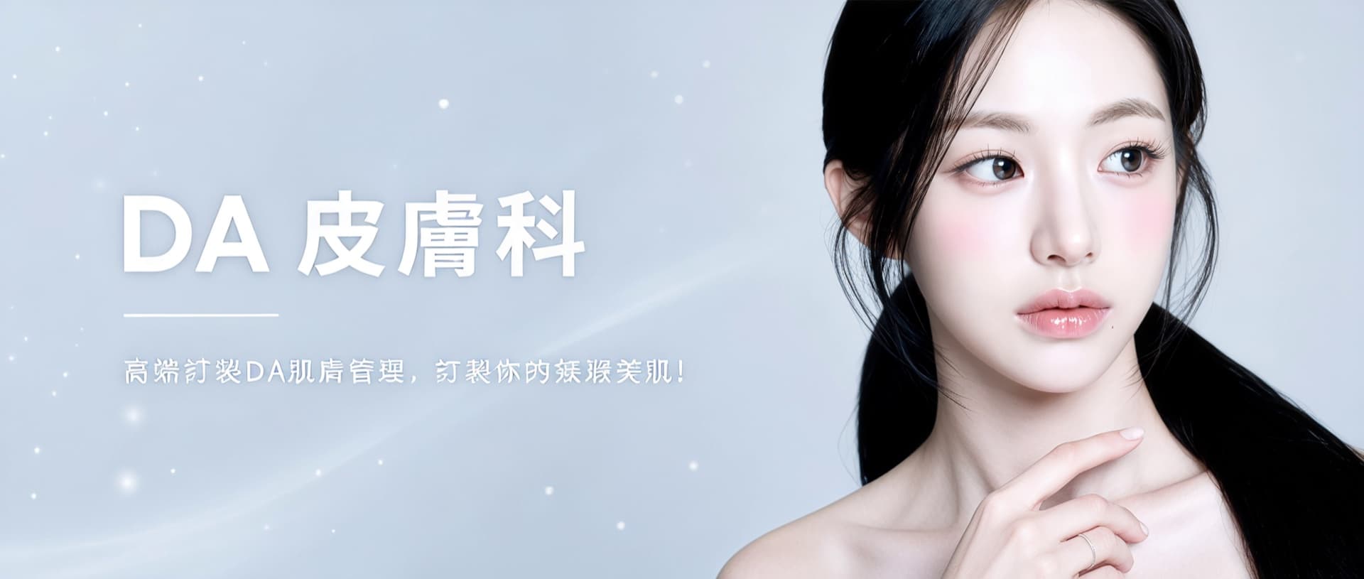 DA 整形外科 宣傳橫幅