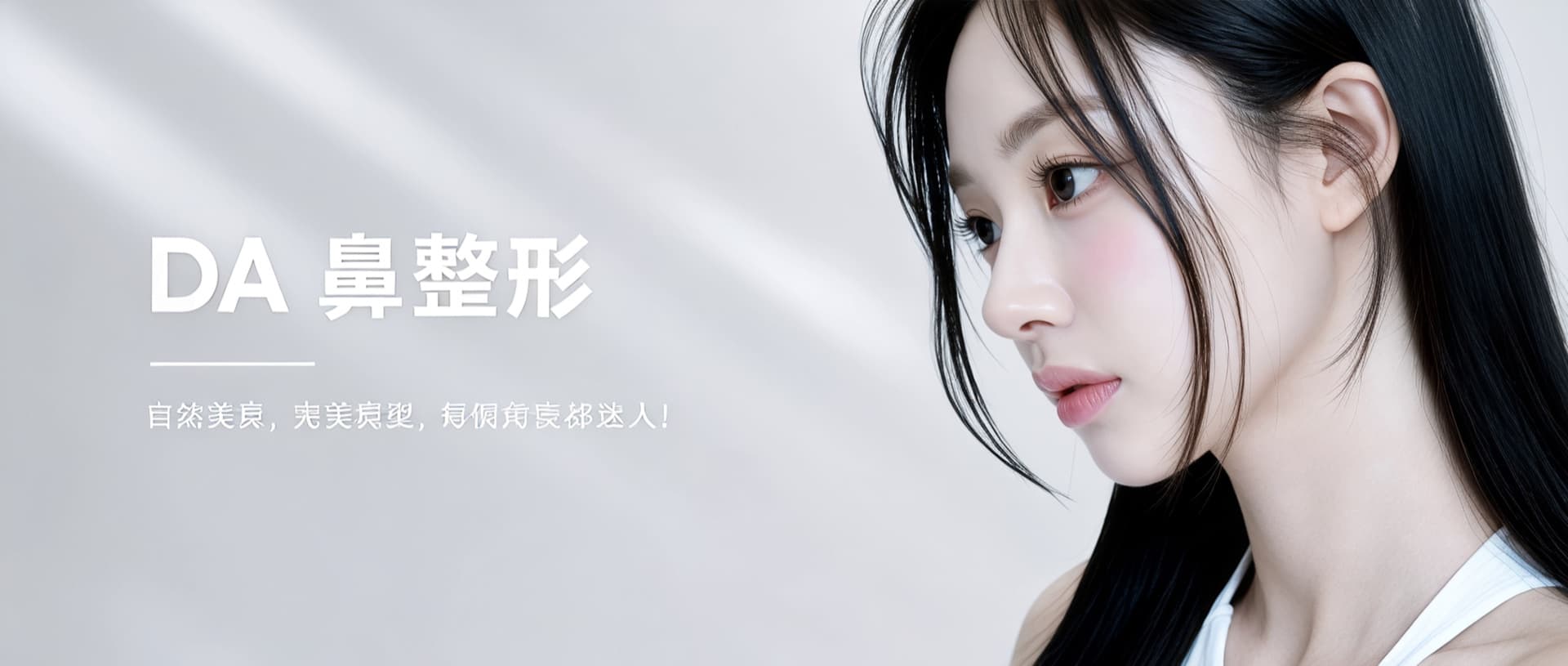 DA 整形外科 宣傳橫幅