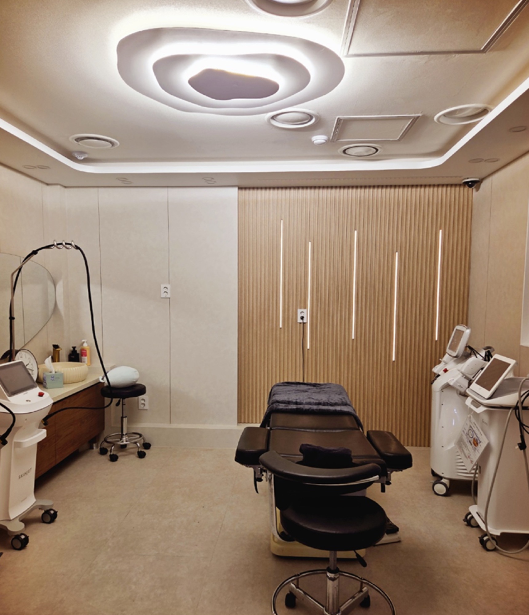 Thermage FLX performed in HERA Clinic's treatment room in Gangnam, Seoul